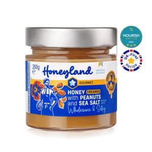 UKRAINE Honey with Peanuts & Sea Salt