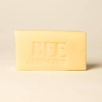 Bar of Bee Cosmetics English lavender soap sold by East Anglia Apiaries