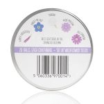 Round Seedball wildflower gift tin decorated with colourful flower illustrations